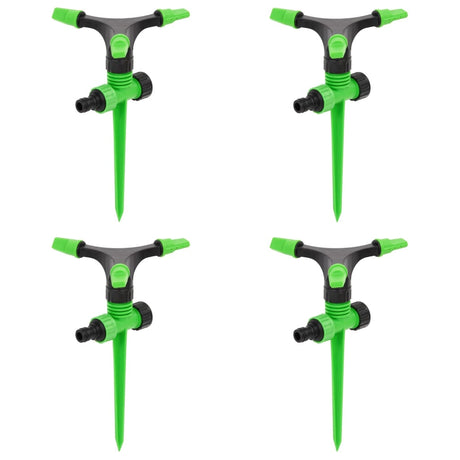 Vidaxx buses 4 pcs 16x13,5x25,5 cm abs et pp vert et noir