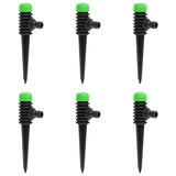 Vidaxl Sprayers 6 st 3x6x19.5 cm ABS and PP Green and Black