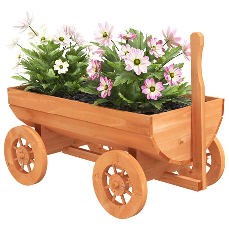 Vidaxx chariot décoratif 70x43x54 cm bois de pin massif