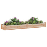 Vidaxx jardinière surélevée avec doublure 240x45x25 cm bois de pin massif