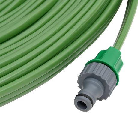Vidaxl tuyau de pulvérisation 3 tuyaux PVC 7,5 m vert