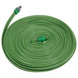 Vidaxl tuyau de pulvérisation 3 tuyaux PVC 15 m vert