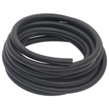 Vidaxx tuyau d'air hybride 0,6'' 2 m caoutchouc et PVC noir