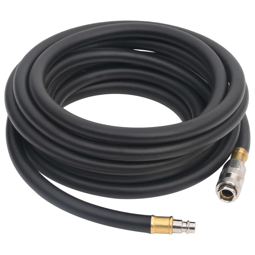 Vidaxx tuyau d'air hybride 0,6'' 5 m caoutchouc et PVC noir