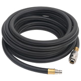 Vidaxx tuyau d'air hybride 0,6'' 5 m caoutchouc et PVC noir