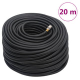 Vidaxx tuyau d'air hybride 0,6'' 20 m caoutchouc et PVC noir
