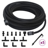 Vidaxx tuyau d'égouttement 0,6'' 10 m caoutchouc noir