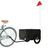 BIDAXL BICYCLE TRAILER 30 kg Iron Black