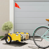 BIDAXL BICYCLE TRAILER Oxford Fabric and Iron Yellow