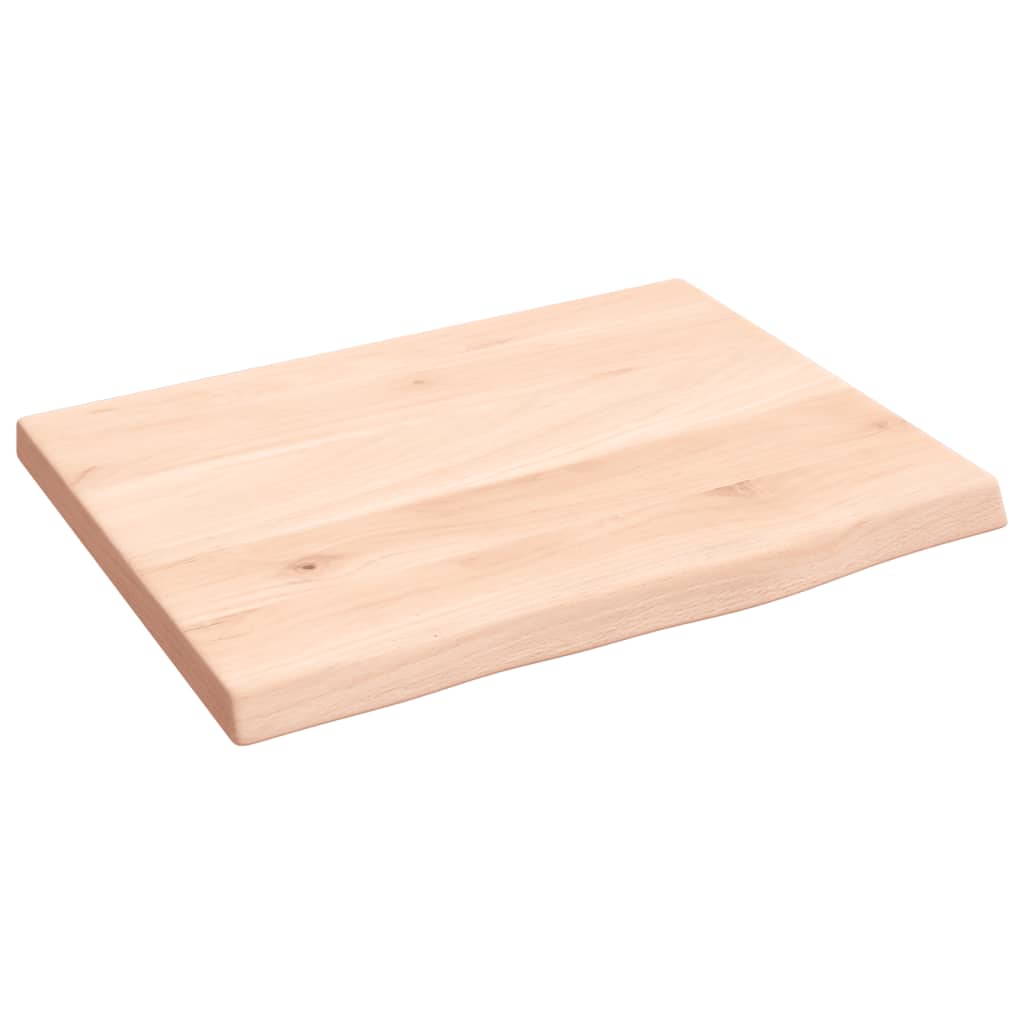Plan de lavabo Vidaxx 40x30x2 cm bois massif non traité