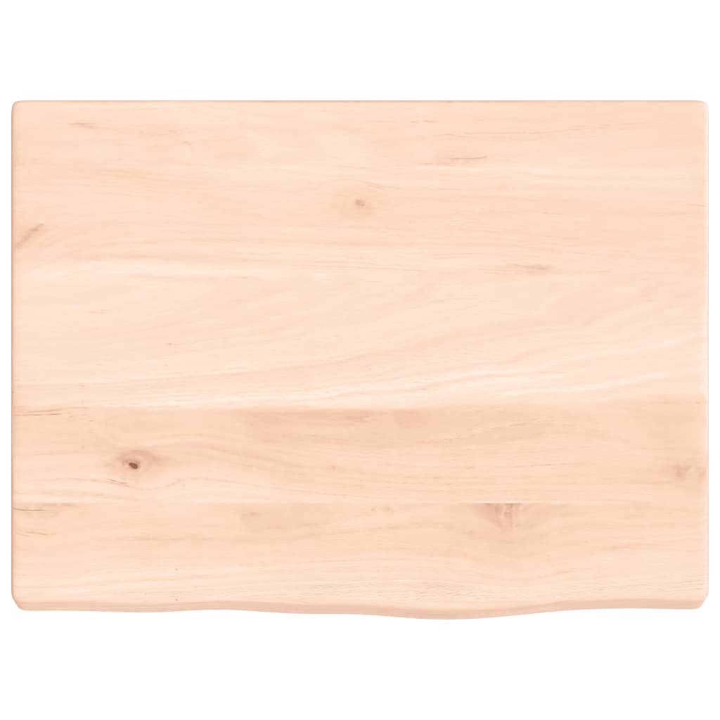 Plan de lavabo Vidaxx 40x30x2 cm bois massif non traité