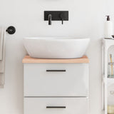 Plan de lavabo Vidaxx 40x30x2 cm bois massif non traité