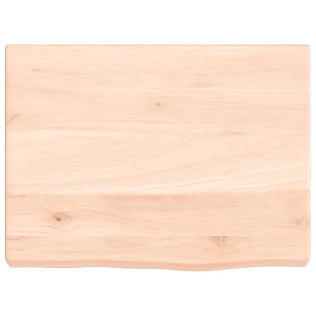Plan de lavabo Vidaxx 40x30x (2-4) cm en bois massif non traité