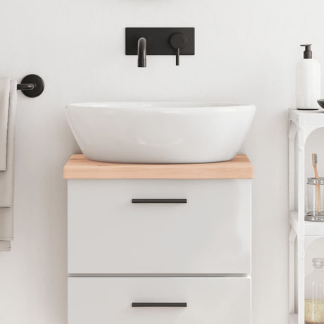 Plan de lavabo Vidaxx 40x30x (2-4) cm en bois massif non traité