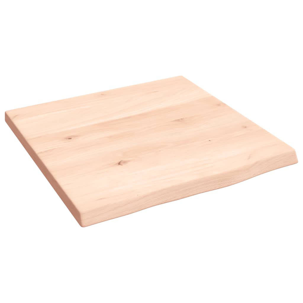 VidaXL Plan de lavabo 40x40x2 cm bois massif non traité