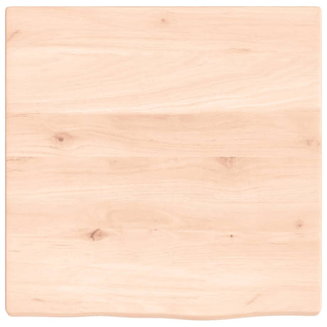VidaXL Plan de lavabo 40x40x2 cm bois massif non traité