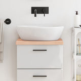 Plan de lavabo Vidaxx 40x40x (2-4) cm en bois massif non traité