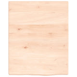 VidaXL Plan de lavabo 40x50x2 cm bois massif non traité