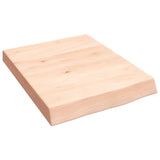 Plan de lavabo Vidaxx 40x50x (2-6) cm en bois massif non traité