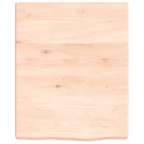 Plan de lavabo Vidaxx 40x50x (2-6) cm en bois massif non traité