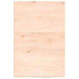Plan de lavabo Vidaxx 40x60x2 cm bois massif non traité