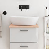 Plan de lavabo Vidaxx 40x60x2 cm bois massif non traité