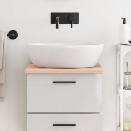 Plan de lavabo Vidaxx 40x60x2 cm bois massif non traité