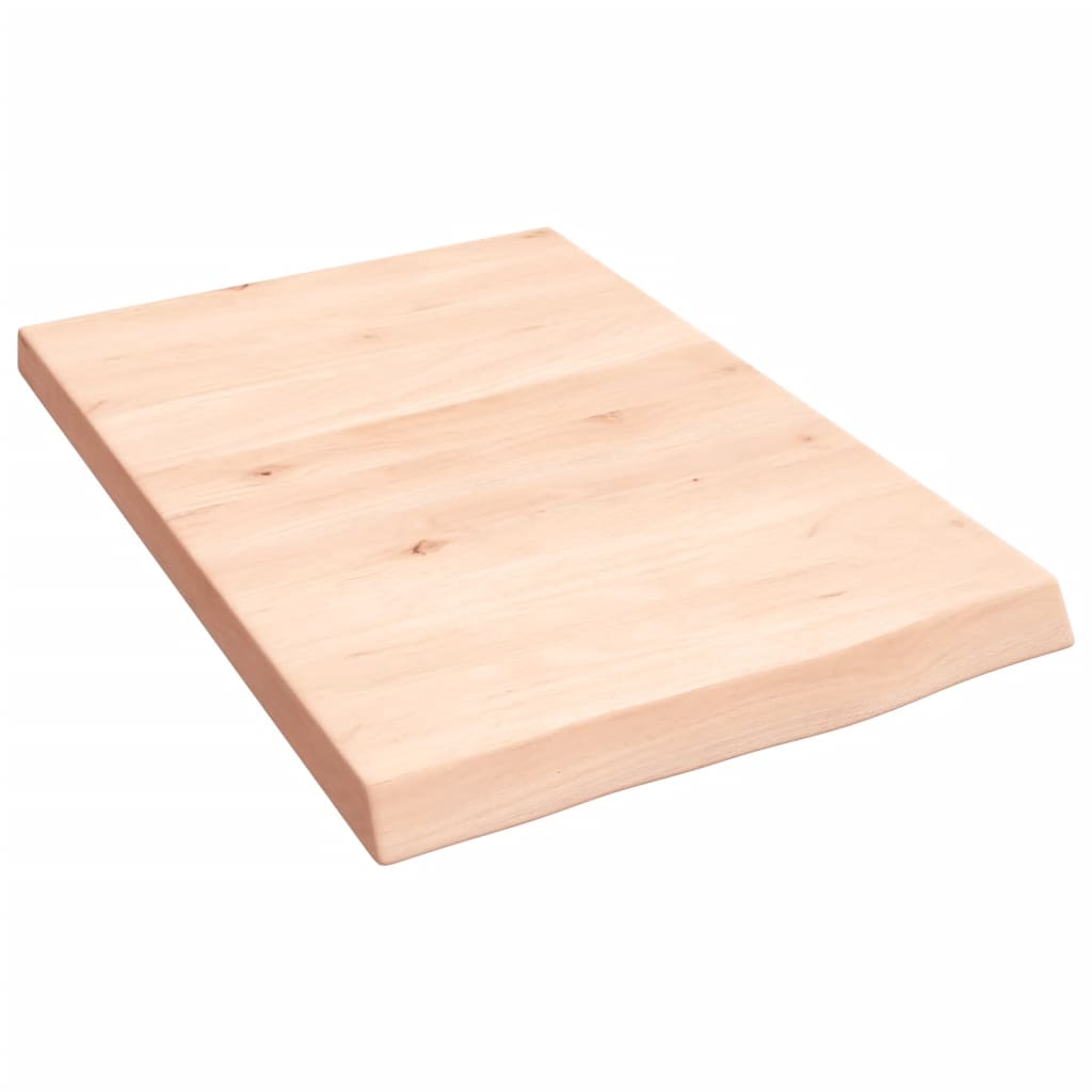 Plan de lavabo Vidaxx 40x60x (2-4) cm en bois massif non traité