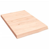 Plan de lavabo Vidaxx 40x60x (2-4) cm en bois massif non traité