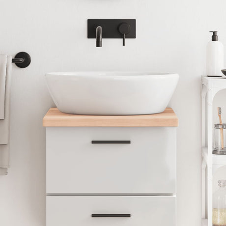 Plan de lavabo Vidaxx 40x60x (2-4) cm en bois massif non traité