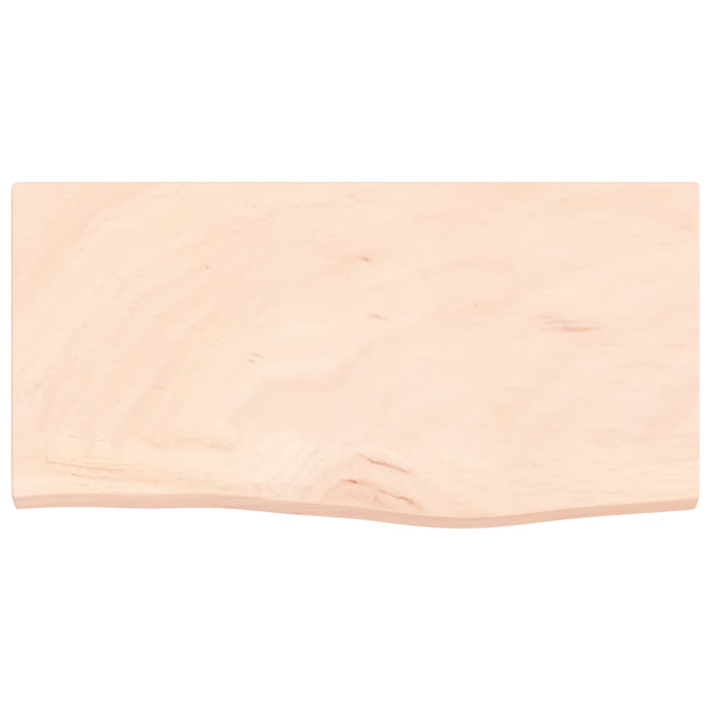 Plan de lavabo Vidaxx 60x30x2 cm bois massif non traité