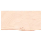 Plan de lavabo Vidaxx 60x30x2 cm bois massif non traité