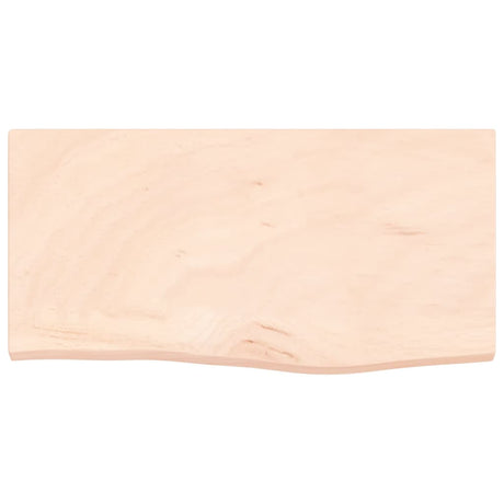 Plan de lavabo Vidaxx 60x30x2 cm bois massif non traité