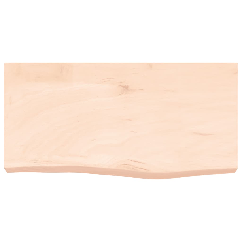 VidaXL Washbasin sheet 60x30x (2-6) cm Untreated solid wood