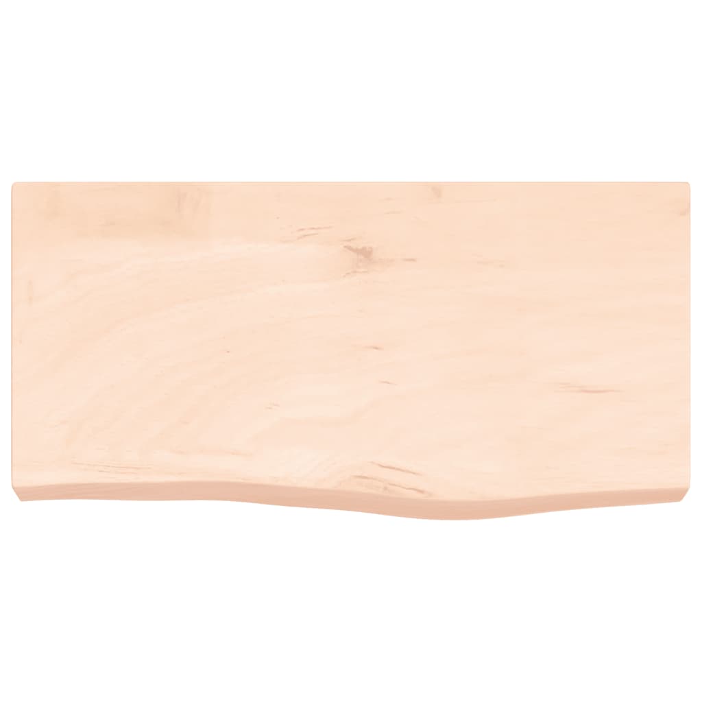 VidaXL Plan de lavabo 60x30x (2-6) cm bois massif non traité