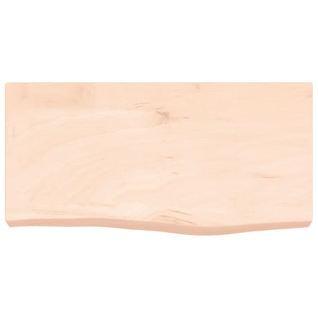 VidaXL Plan de lavabo 60x30x (2-6) cm bois massif non traité