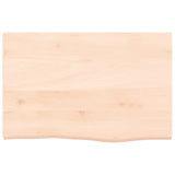 VIDAXL -WHOBAIN -Blatt 60 x 40 x 2 cm unbehandeltes festes Holz