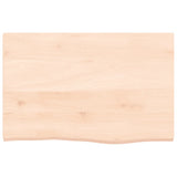 VidaXL Plan de lavabo 60x40x2 cm bois massif non traité