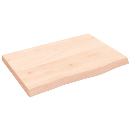 Plan de lavabo Vidaxx 60x40x (2-4) cm en bois massif non traité