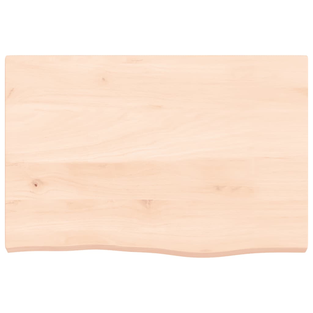 Plan de lavabo Vidaxx 60x40x (2-4) cm en bois massif non traité