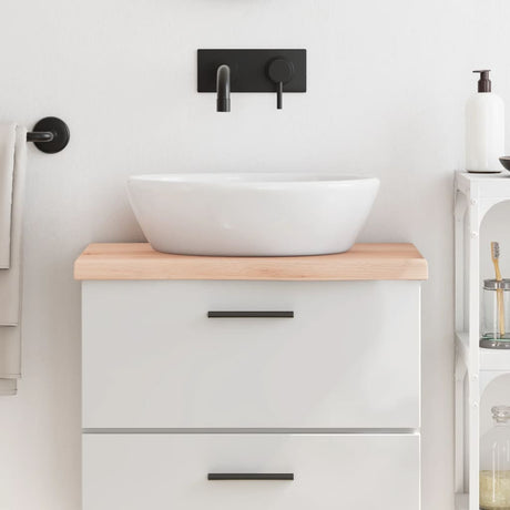 Plan de lavabo Vidaxx 60x40x (2-4) cm en bois massif non traité