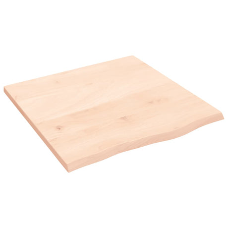 Plan de lavabo Vidaxx 60x60x2 cm bois massif non traité