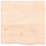 Plan de lavabo Vidaxx 60x60x2 cm bois massif non traité