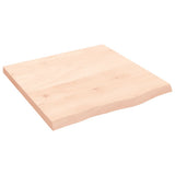 Plan de lavabo Vidaxx 60x60x (2-4) cm en bois massif non traité
