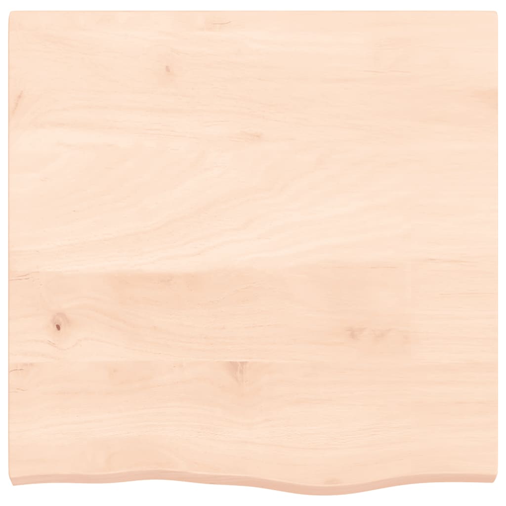 Plan de lavabo Vidaxx 60x60x (2-4) cm en bois massif non traité