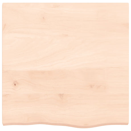 Plan de lavabo Vidaxx 60x60x (2-4) cm en bois massif non traité
