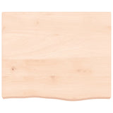Plan de lavabo Vidaxx 60x60x (2-6) cm en bois massif non traité