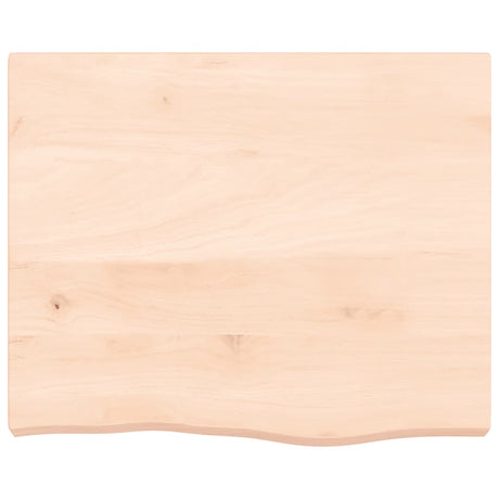 Plan de lavabo Vidaxx 60x60x (2-6) cm en bois massif non traité