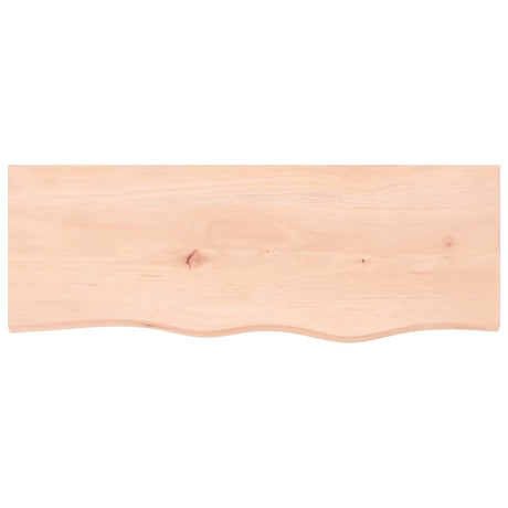 VidaXL Plan de lavabo 80x30x2 cm bois massif non traité