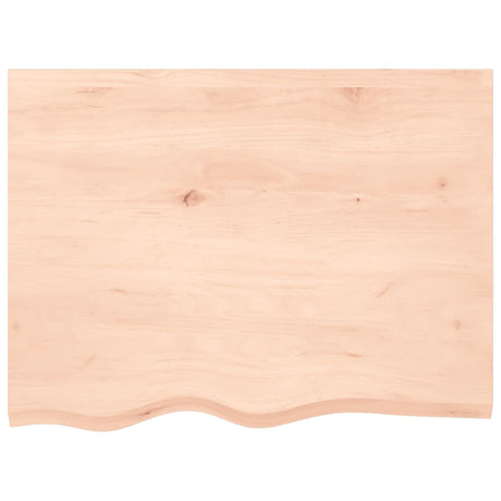Plan de lavabo Vidaxx 80x60x (2-4) cm en bois massif non traité